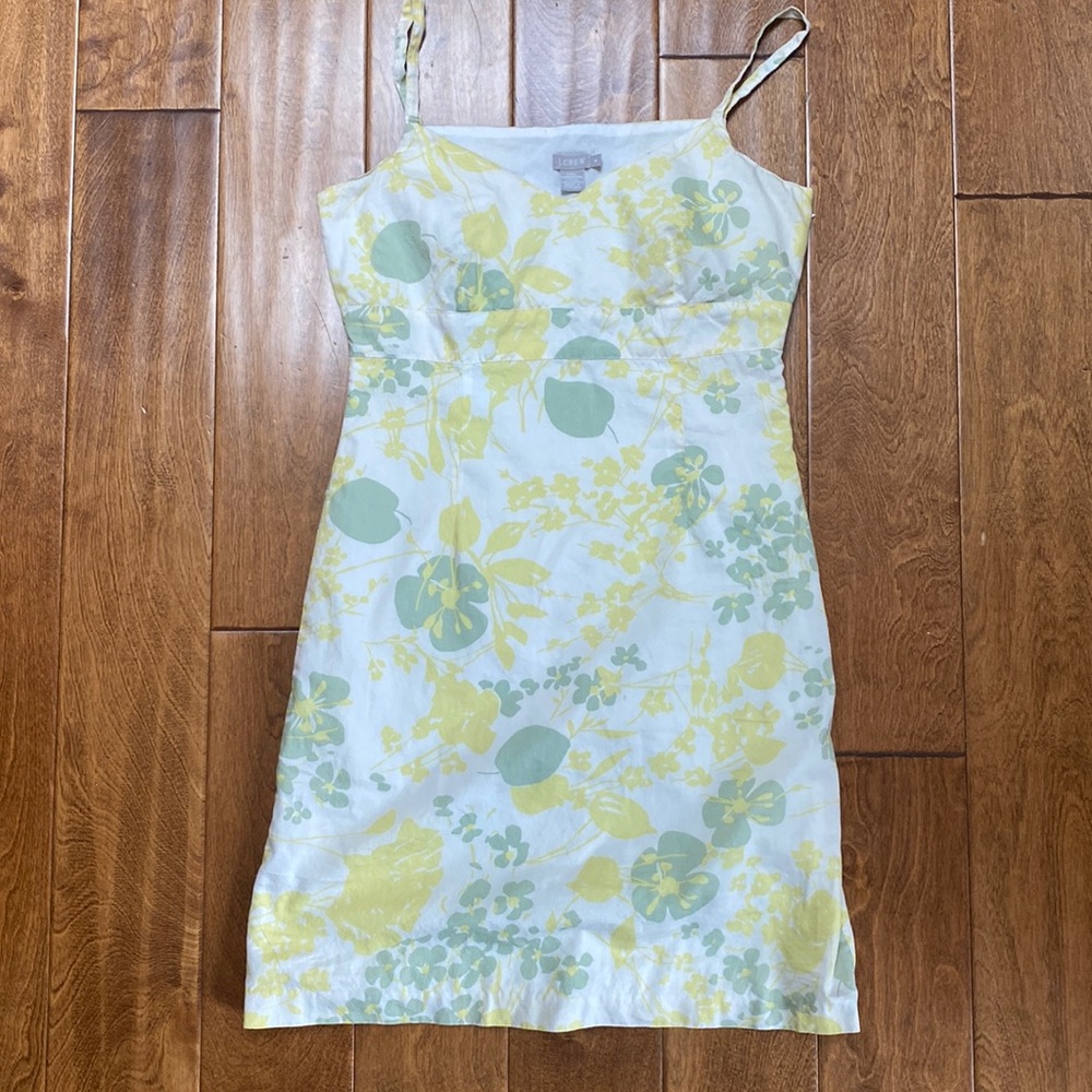 J Crew Summer Floral Dress size 8